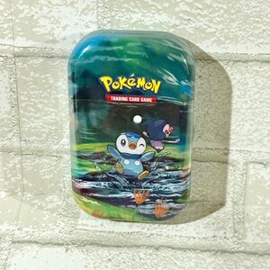Pokemon Sinnoh Stars Mini Tin Piplup & Mimi Jr. NEW SEALED 2 Packs